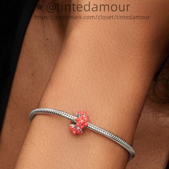 Pandora Coral-colored Ocean Charm|Pendant - Picture 2 of 2